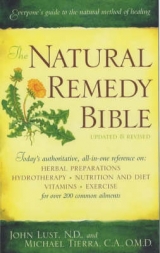 The Natural Remedy Bible - Lust, John B.; Tierra, Michael