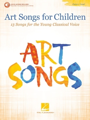 Art Songs For Children -  Hal Leonard Publishing Corporation