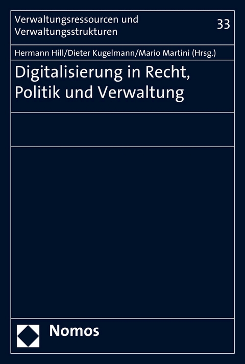 Digitalisierung in Recht, Politik und Verwaltung - 