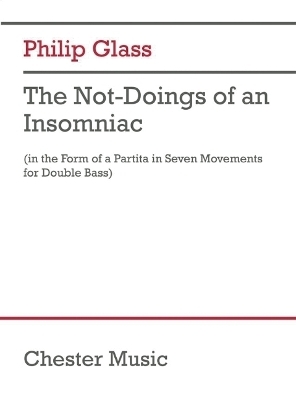 The Not-Doings of an Insomniac - 