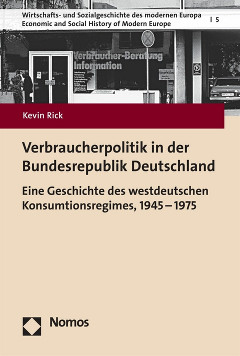 Verbraucherpolitik in der Bundesrepublik Deutschland -  Kevin Rick