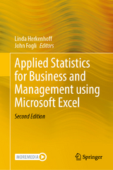 Applied Statistics for Business and Management using Microsoft Excel - Herkenhoff, Linda; Fogli, John