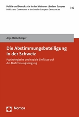 Die Abstimmungsbeteiligung in der Schweiz -  Anja Heidelberger