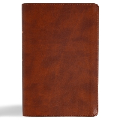 CSB Oswald Chambers Bible, Saddle Leathertouch -  Csb Bibles by Holman