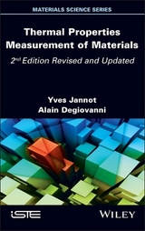 Thermal Properties Measurement of Materials - Jannot, Yves; Degiovanni, Alain