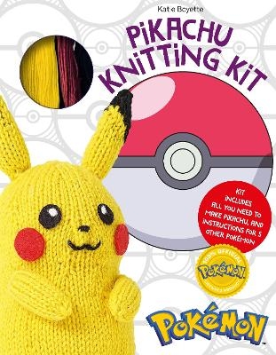 PokéMon Knitting Pikachu Kit - Katie Boyette