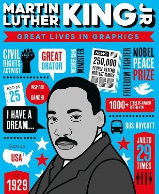 Great Lives in Graphics: Martin Luther King - Books Button