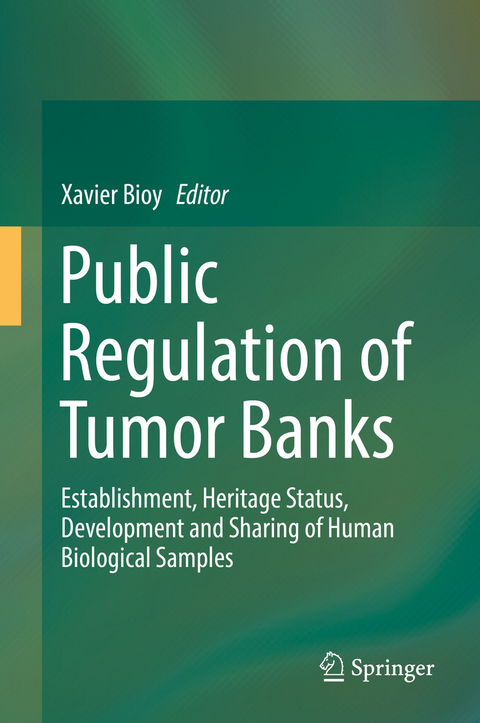 Public Regulation of Tumor Banks - 