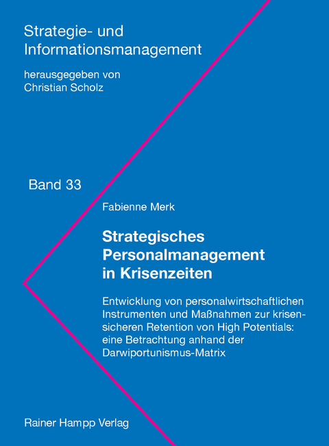 Strategisches Personalmanagement in Krisenzeiten -  Fabienne Merk