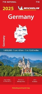 Germany 2025 - Michelin National Map 718 -  Michelin