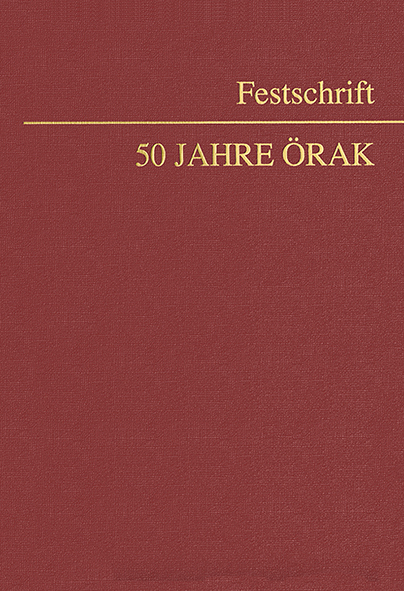 Festschrift 50 Jahre ÖRAK