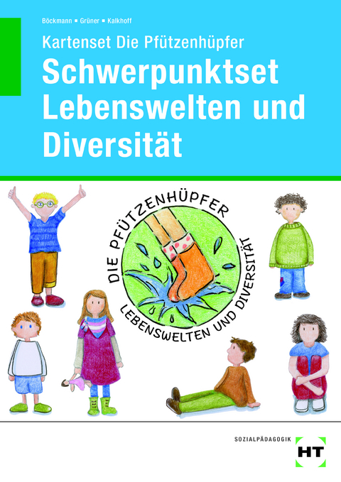 eBook inside: Buch und eBook Kartenset Die Pfützenhüpfer Schwerpunktset Lebenswelten und Diversität - Anja Böckmann, Yvonne Grüner, Simon Kalkhoff