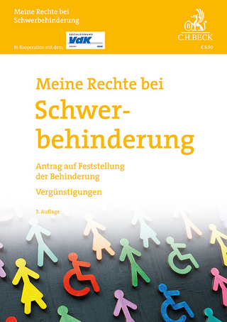 Meine Rechte bei Schwerbehinderung - Sozialverband VdK Bayern; Willi Tappert