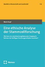 Eine ethische Analyse der Stammzellforschung - Mario Kropf