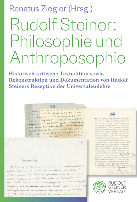 Philosophie und Anthroposophie - Renatus Ziegler