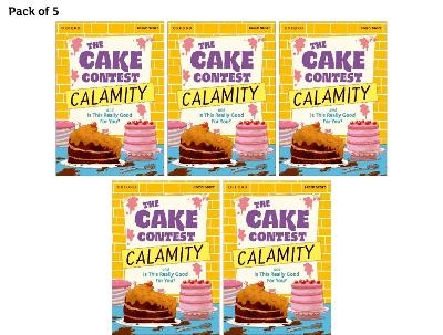 Read Write Inc. Fresh Start Readers: Book 9: The Cake Contest Calamity & Is This Really Good For You? - Pack of 5 - Adrian Bradbury, Abigail Flint