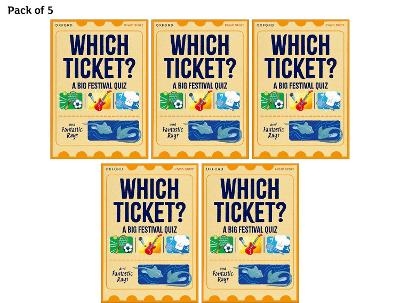 Read Write Inc. Fresh Start Readers: Book 3: Which Ticket? A Big Festival Quiz & Fantastic Rays - Pack of 5 - Abbie Rushton, Helen Dineen