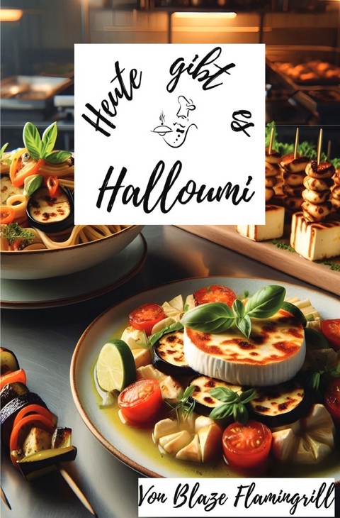 Heute gibt es / Heute gibt es - Halloumi - Blaze Flamingrill