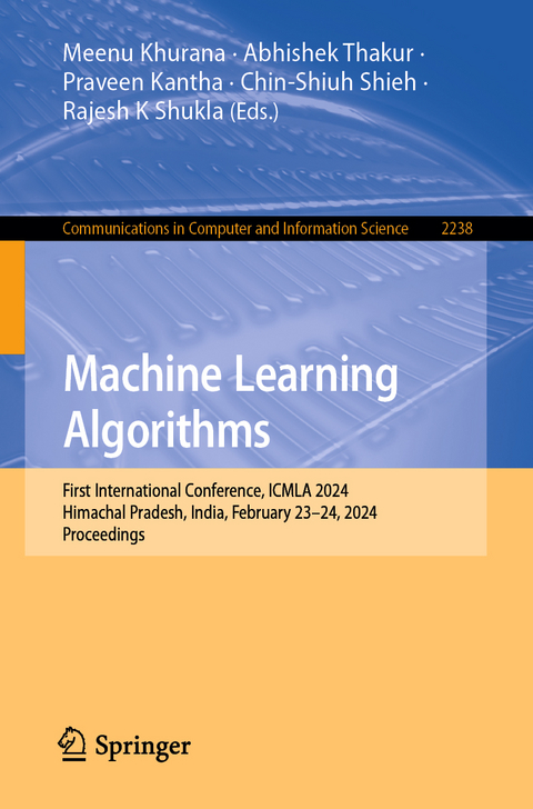 Machine Learning Algorithms - 