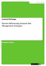 Factors Influencing Demand Side Management Strategies - Leonard Kahungu