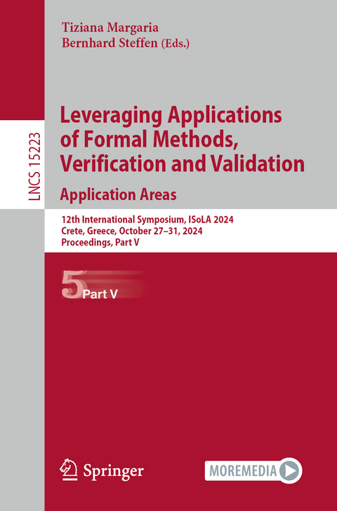 Leveraging Applications of Formal Methods, Verification and Validation. Application Areas - 