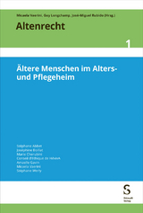 Ältere Menschen im Alters- und Pflegeheim - 