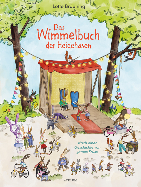 Das Wimmelbuch der Heidehasen - James Krüss