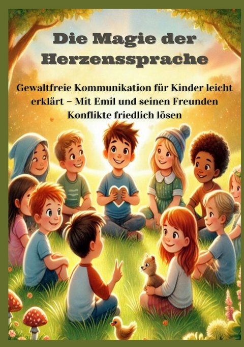 Die Magie der Herzenssprache: Die Magie der Herzenssprache: Gewaltfreie Kommunikation für Kinder leicht erklärt – Freundschaft und Konflikte friedlich lösen - Mara Lichtblick