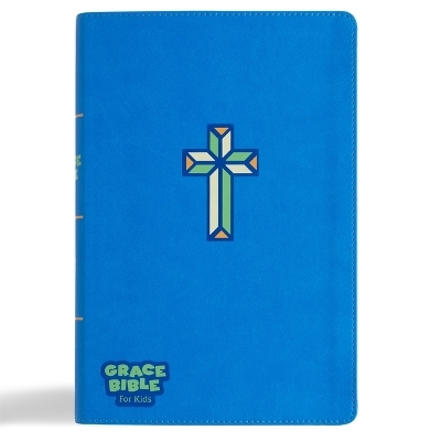 CSB Grace Bible for Kids, Blue Leathertouch (Dyslexia Friendly) -  2k/Denmark,  Csb Bibles by Holman