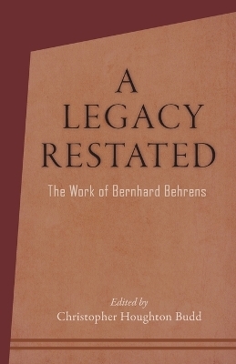 A Legacy Restated - 