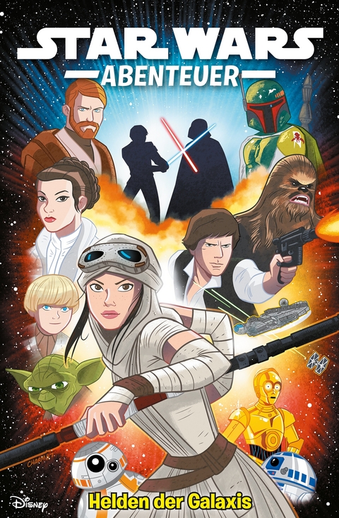 Star Wars Abenteuer - Helden der Galaxis - Cavan Scott, Walker Landry
