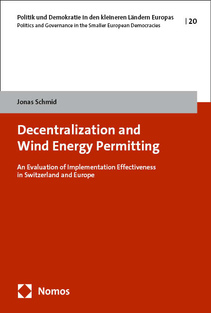 Decentralization and Wind Energy Permitting - Jonas Schmid