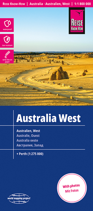 Reise Know-How Australien, West / Australia, West (1:1.800.000) - 