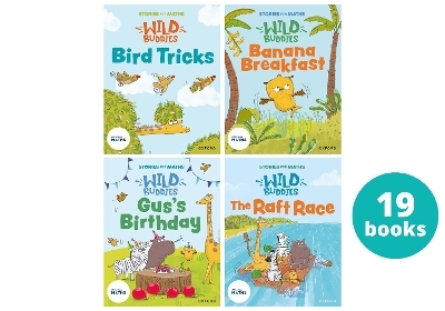 Stories for Maths: Picture books to reinforce maths learning YR/P1 (19 book pack) - Giles Clare, Paula Harrison, Kate Scott, Abbie Rushton, Naomi Jones