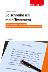 So schreibe ich mein Testament - Zwißler, Finn; Petzold, Sascha