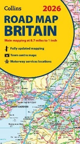 2026 Collins Road Map of Britain - Collins Maps