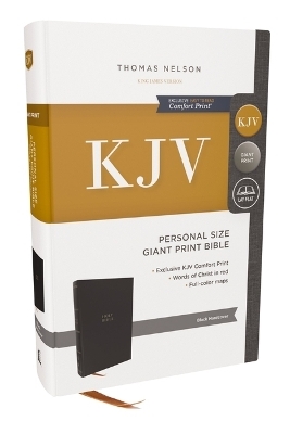 KJV Holy Bible: Personal Size Giant Print, Hardcover, Red Letter, Comfort Print: King James Version -  Thomas Nelson