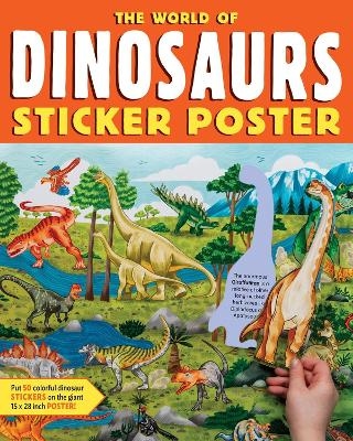 The World of Dinosaurs Sticker Poster - Editors of Storey Publishing