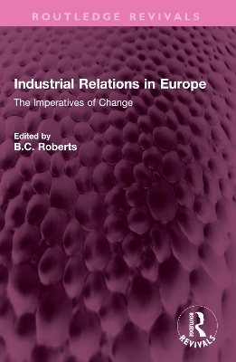 Industrial Relations in Europe - 