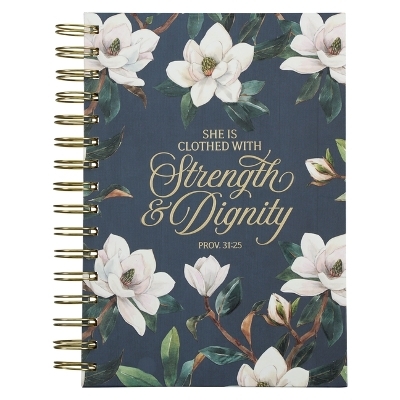 Journal Wirebound Teal Strength & Dignity Prov. 31:25 - 