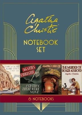 Agatha Christie Notebook Set -  Chronicle Books