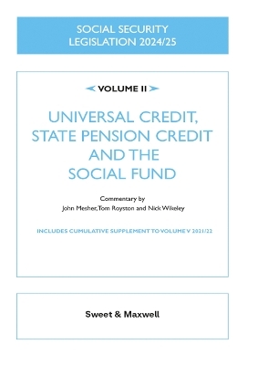 Social Security Legislation 2024/25 Volume II