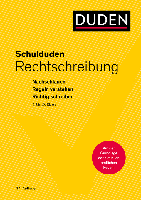 Schulduden Rechtschreibung