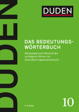 Das Bedeutungswörterbuch