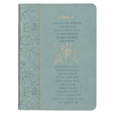 Journal Classic Teal Lord Is My Shepherd Ps. 23 - 