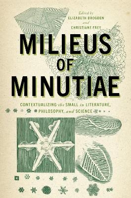 Milieus of Minutiae - Roger Maioli, Mareike Schildmann, Elena Fabietti