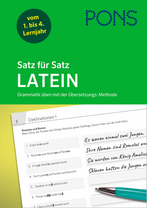 PONS Satz für Satz Latein Grammatik