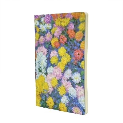 Monet’s Chrysanthemums A4 Unlined Cahier -  Paperblanks