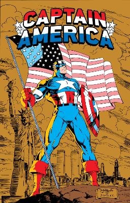 CAPTAIN AMERICA BY MARK GRUENWALD OMNIBUS VOL. 2 RON LIM ANNIVERSARY COVER - Mark Gruenwald