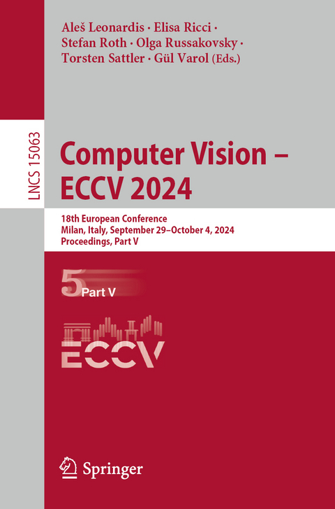 Computer Vision – ECCV 2024 - 